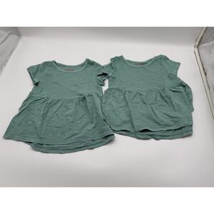 CAT AND JACK TODDLER SOLID KNIT T-SHIRT 2 pack